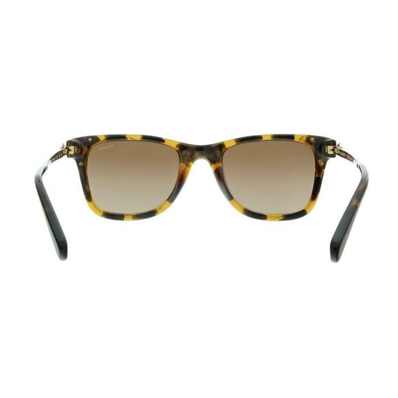 Coach 0HC8279U 512013 Dark Tortoise Rectangle Sunglasses - Picture 4 of 5